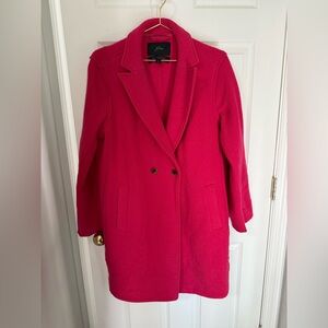 J. Crew Pink Topcoat